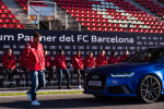 FC Barcelona Audi Car Handover