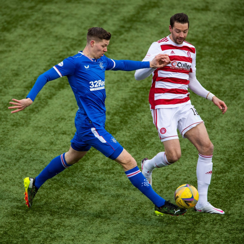 Hamilton v Rangers, Scottish Premiership, Football, Fountain of Youth Stadium, Hamilton, Scotland, UK - 07 Feb 2021