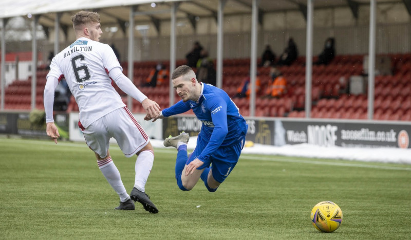 Hamilton v Rangers, Scottish Premiership, Football, Fountain of Youth Stadium, Hamilton, Scotland, UK - 07 Feb 2021