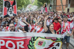 Spain: Rayo Vallecano fans stage protest