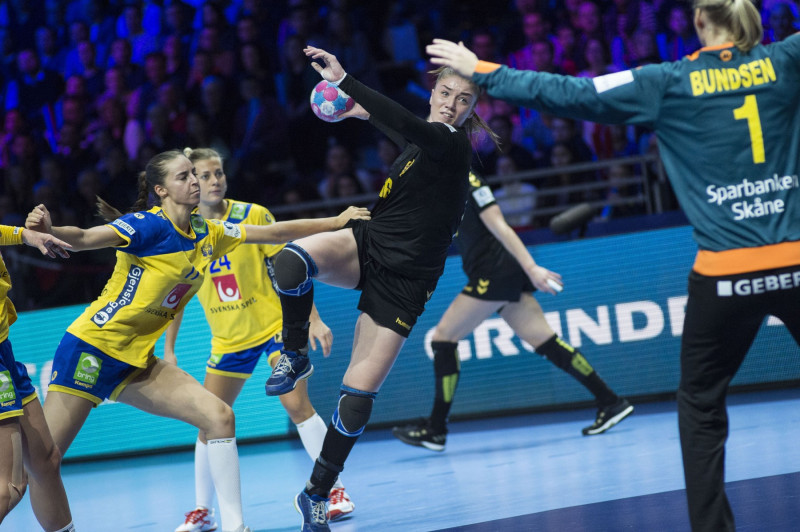 NANTES : EHF Euro 2018 Sweden Vs Montenegro.