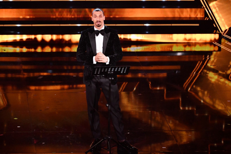 Festival di Sanremo 2021, Zlatan Ibrahimovic alla serata finale