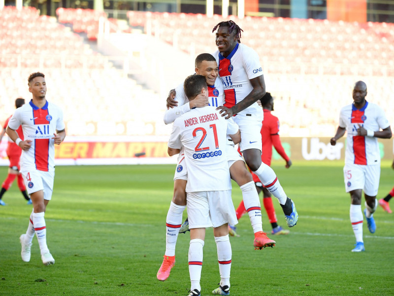 Match de football Ligue 1 Uber East Dijon - PSG (Paris Saint-Germain) ŕ Dijon