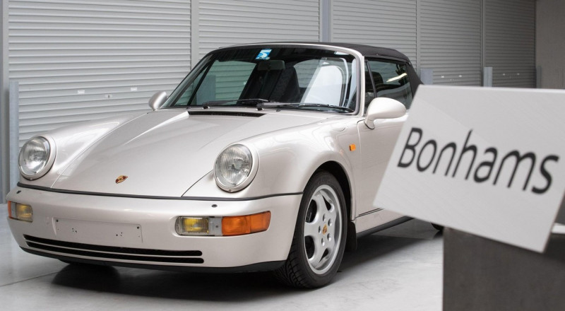 Illustration picture shows a Porsche 964 WTL automobile, who used to belong to former Argentin soccer star Diego Armando Maradona, Wednesday 24 Febru