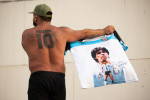 Mobilization demanding Justice for the death of Maradona in Buenos Aires, Argentina - 10 Mar 2021