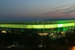Stadionul Steaua și noile panouri led montate pe exterior / Foto: Facebook@AS47