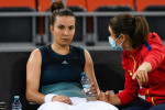 Gabriela Ruse și Monica Niculescu, în timpul meciului cu Jasmine Paolini / Foto: Sport Pictures