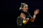 Aryna Sabalenka, în meciul cu Simona Halep / Foto: Profimedia