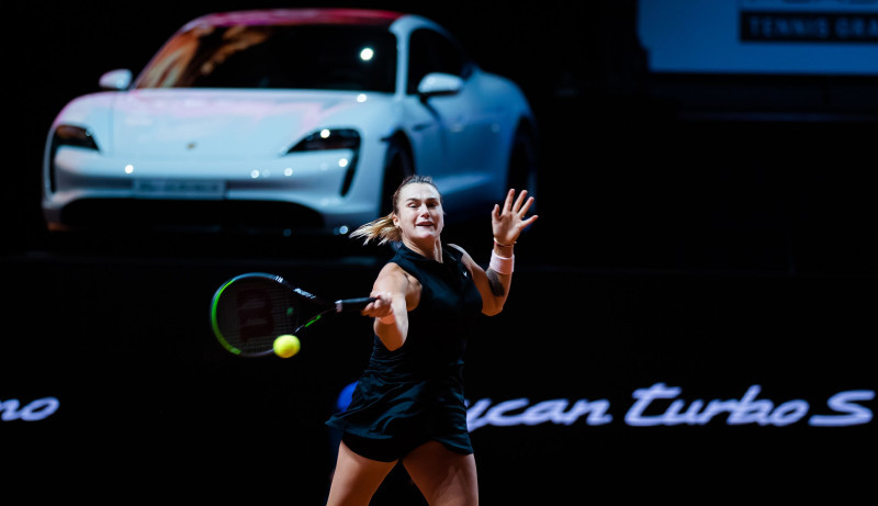 Aryna Sabalenka, în meciul cu Simona Halep / Foto: Profimedia