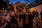 Protesters March Against The Tokyo Olympics