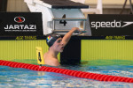 Roumenian Popovici David pictured during the second day of the 'Open Belgian Qualification Meet' swimming event, Sunday 04 April 2021 in Antwerp. Due