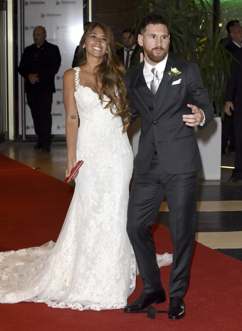 Mariage de Lionel Messi et de Antonela Roccuzo au Rosario City C