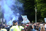 Manchester City title celebrations, Manchester, Greater Manchester, UK - 23 May 2021