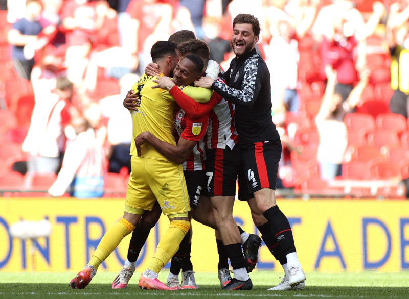 Brentford v Swansea City - SkyBet Championship Play off Final - 29 May 2021