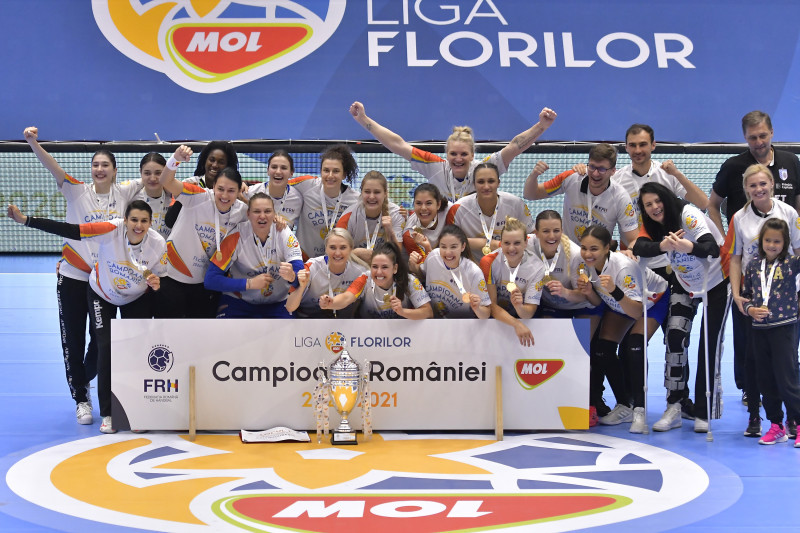 HANDBAL FEMININ:SCM U CRAIOVA-CSM BUCURESTI, LIGA FLORILOR (31.05.2021)