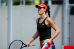Sorana Cîrstea, în meciul cu Martina Trevisan de la Roland Garros / Foto: Profimedia