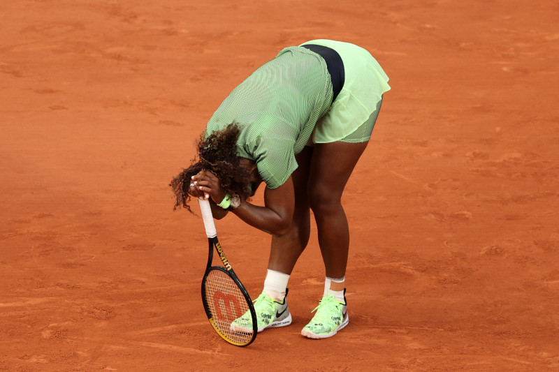 Serena Williams, în meciul cu Mihaela Buzărnescu / Foto: Getty Images