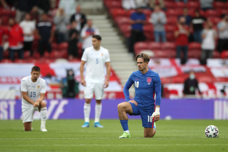 Jack Grealish, înaintea meciului Anglia - România / Foto: Getty Images