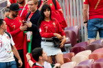 Georgina Rodriguez dans les tribunes du match &quot;Portugal-Mar