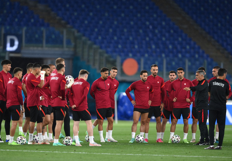 Turkey Training Session and Press Conference - UEFA Euro 2020: Group A