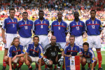 Foot France / Denmarkequipe Ploeg Team Football V