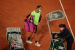 Rafael Nadal, după meciul cu Novak Djokovic / Foto: Getty Images