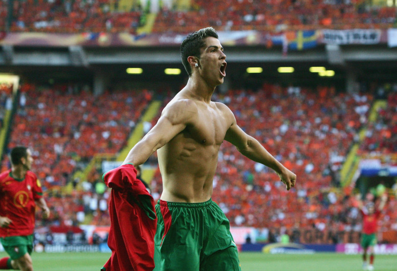 Cristiano Ronaldo, la EURO 2004 / Foto: Getty Images