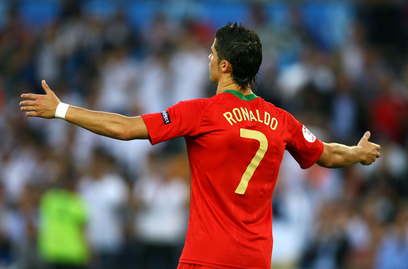 Cristiano Ronaldo, la EURO 2008 / Foto: Getty Images
