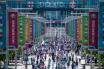 Fans Support England's Opening Game Of Euro 2020