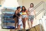 Serena Williams shows off her incredible physique at the luxury Eden Roc resort in France
