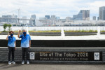 Tokyo, visit of Tokyo 2020 Olympics village