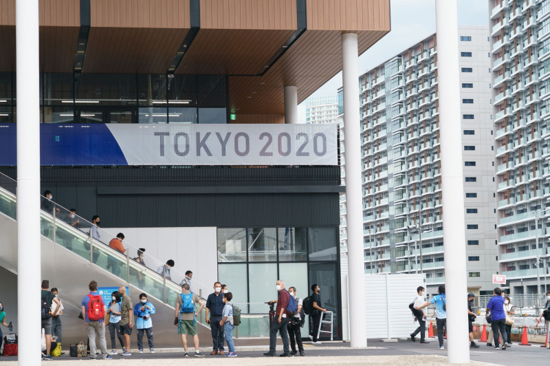 Olympic and Paralympic Village press preview, Tokyo, Japan - 20 Jun 2021