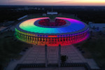 German Landmarks Decorated In Support Of LGBT Equality