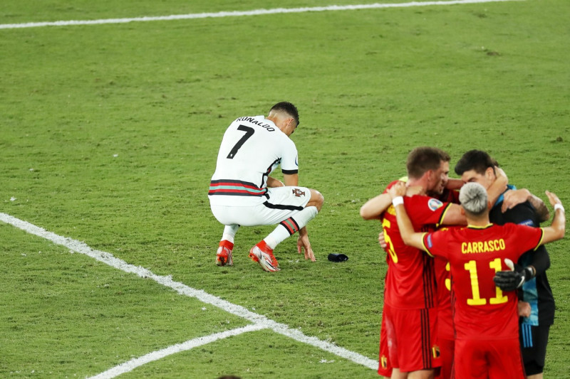 Soccer : UEFA Euro 2020 Round of 16 : Belgium 1-0 Portugal