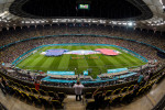 Match de football de l'Euro 2020 : La France s'incline devant la Suisse aprčs les tirs au but au stade Arena Nationala ŕ Bucarest