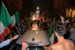 Italian fans celebrate victory of European Football Championships in Rome, Italy - 12 Jul 2021