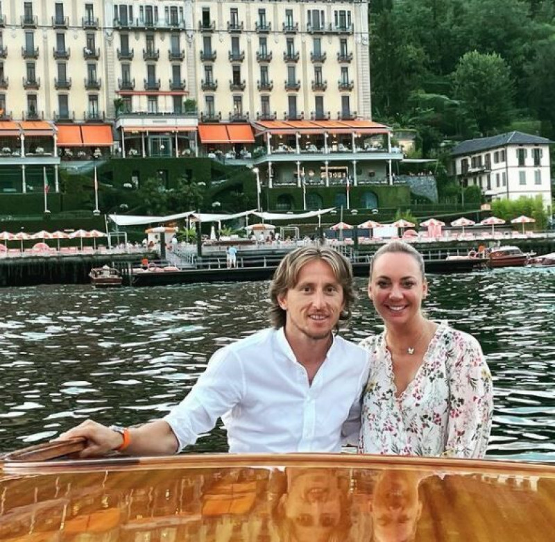 Luka Modric la ziua de nastere a sotiei sale