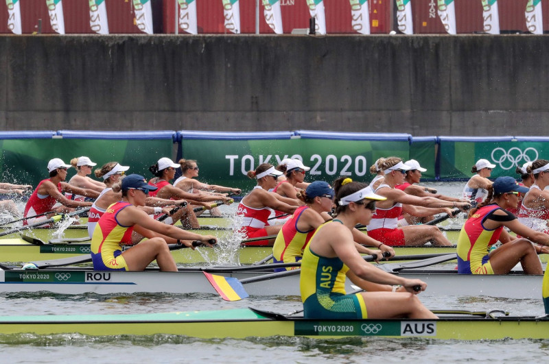 2020 Tokyo Olympic Games Wednesday - Rowing, Sea Forest Waterway, Tokyo, Japan - 28 Jul 2021
