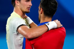 Alexander Zverev, după meciul cu Novak Djokovic / Foto: Profimedia