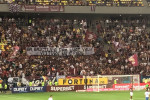 Banner afișat de suporterii rapidiști la meciul cu Farul / Foto: Digi Sport