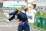 BMX. Gold for Beth Shriever and Silver for Kye Whyte in Tokyo