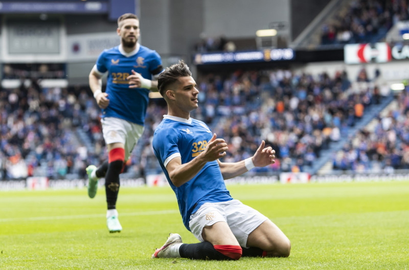 Rangers v Livingston, Scottish Premiership, Football, Ibrox Stadium, Glasgow, UK - 31 July 2021