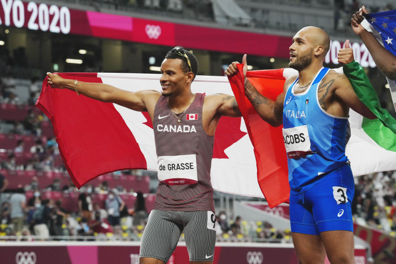 Oly Men's 100m Canada, Tokyo, Japan - 01 Aug 2021