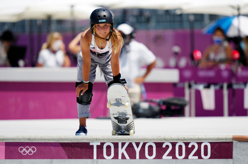 Skateboarding, Ariake Sports Park, Tokyo Olympic Games 2020, Japan - 04 Aug 2021