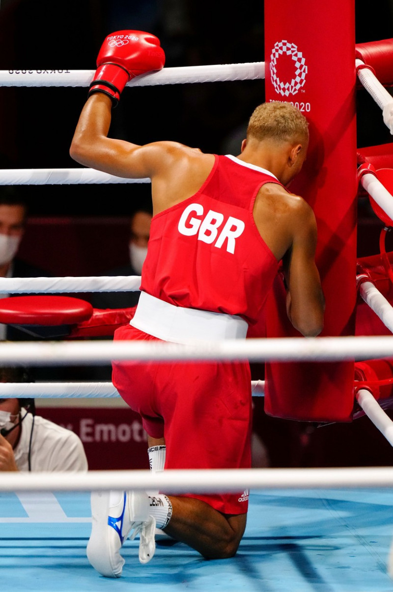 Boxing, Kokugikan Arena, Tokyo Olympic Games 2020, Japan - 04 Aug 2021