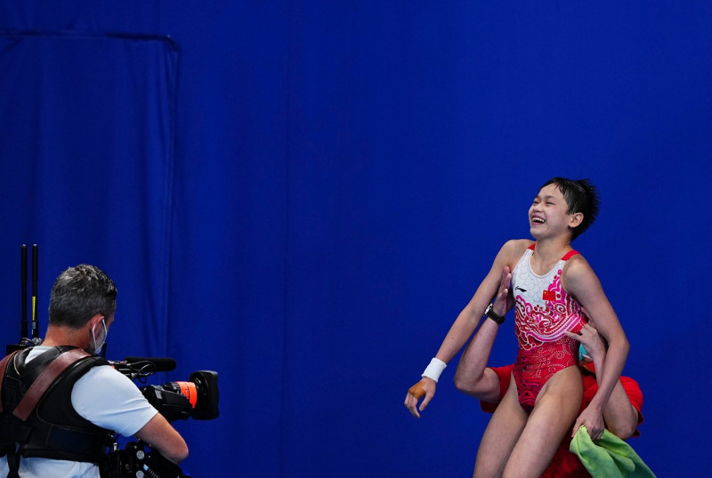 (TOKYO2020)JAPAN TOKYO OLY DIVING WOMEN'S 10M PLATFORM FINAL