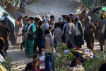 Displaced Afghans Flee To Kabul As Taliban Make Gains In Northern Provinces