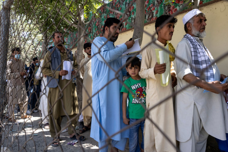 More Displaced Afghans Arrive In Kabul As Taliban Gains Ground