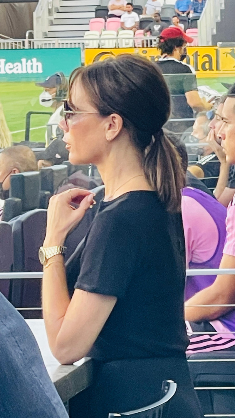 Victoria and David Beckham Spotted At Miami FC Game In Florida