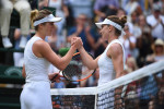 Wimbledon - Simona Halep Wins Her Semi Final